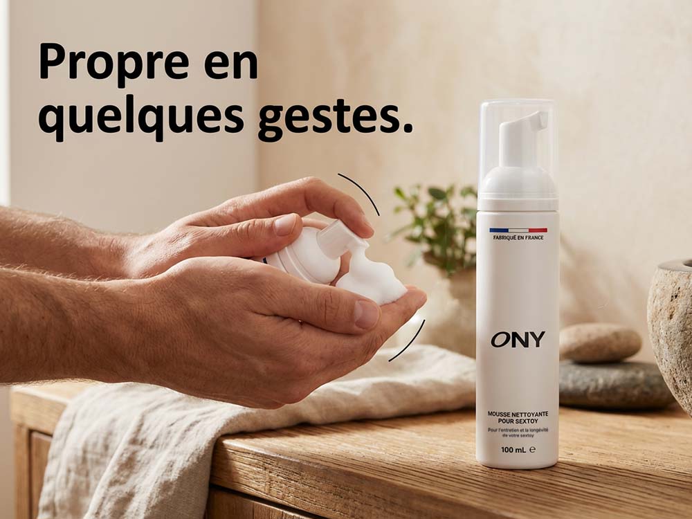 Mousse nettoyante pour sextoy - Image 3